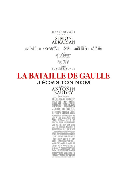 La Bataille de Gaulle : J’écris ton nom